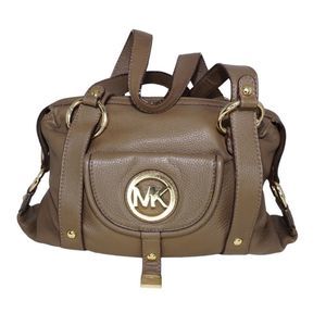 Michael Kors Brown Leather Satchel